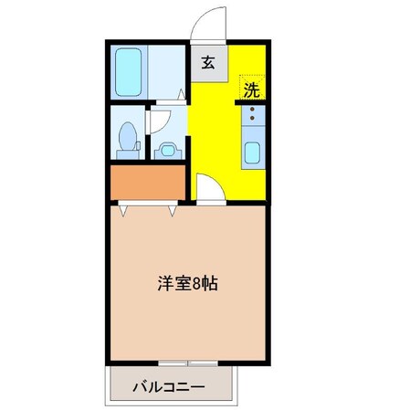 ウェルヴィラ吉島の物件間取画像